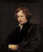 Anthony Van Dyck Self Portrait oil